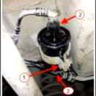 Замена топливного фильтра Нива Шевролет