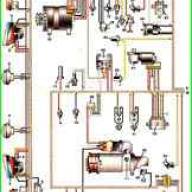 Электрическая схема жгутов ЗИЛ-5301