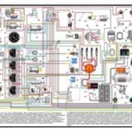 Схема электрооборудования УАЗ–3741