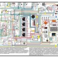 Схема электрооборудования автомобиля УАЗ–33036 с подрулевыми переключателями