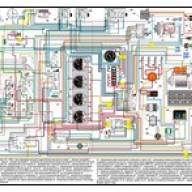 Схема УАЗ-39095 с подрулевыми переключателями
