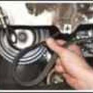 Проверка и замена ремня генератора Лада Приора