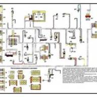 Схема электрическая МАЗ-642290, 543230, 533660