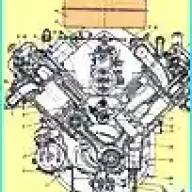 Разборка дизеля ЯМЗ-236, 238 авто МАЗ 