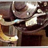 Как ремонтировать тормоза задних колес Лада Калина
