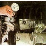 Проверка давления масла в двигателе Лада Калина