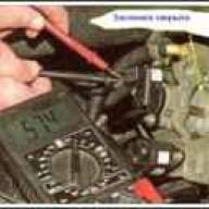 Проверка датчика дросселя Лада Гранта