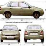 Технические характеристики автомобиля Лада Калина