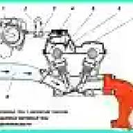 Конструкция впуска воздуха и выпуска газов двигателя ЗМЗ-40524