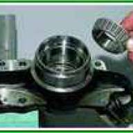 Как заменить подшипники ступиц передних колес ВАЗ-2121