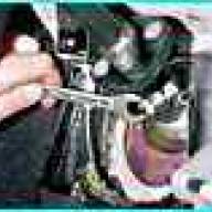 Снятие рулевой колонки автомобиля ВАЗ-2110