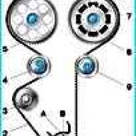 Замена ремня ГРМ ВАЗ-2110 с двигателем ВАЗ-21124