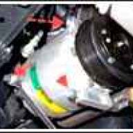 Как снять и поставить компрессор кондиционера ВАЗ-2123