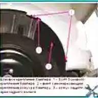 Как снять бампера автомобиля Лада Ларгус