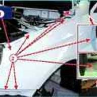 Как заменить переднее крыло Лада Веста