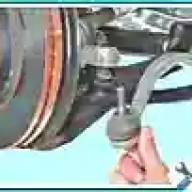 Как заменить рулевые наконечники и тяги Лада Ларгус