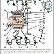 Конструкция топливной системы двигателей КАМАЗ 740.11-240, 740.13-260, 740.14-300