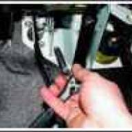 How to remove the pedal assembly of a Gazelle car