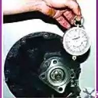 Assembly and adjustment of the axle gearbox of the Gazelle car