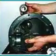 How to disassemble the rear axle of a Gazelle car
