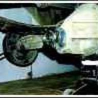 How to remove the rear axle of a Gazelle car