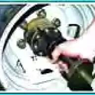 How to remove the rear wheels and axle shafts of a Gazelle car