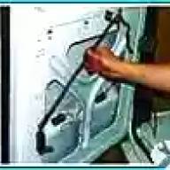 How to remove the doors and locks of the rear door of a Gazelle car van