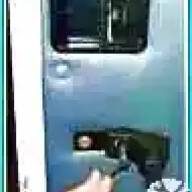 How to remove the upholstery and sliding door lock of a Gazelle car