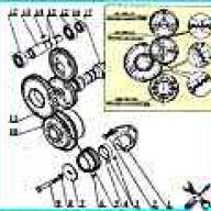 Cylinder block and drive of engine units KAMAZ-740.50-360, KAMAZ-740.51-320