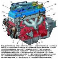 Двигатель модели 4062 ГАЗ-3110